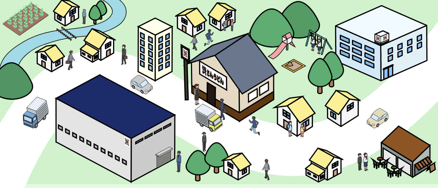 仕事とキャリア-イラスト